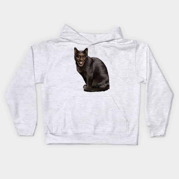 Ainsley Harriott Cat Kids Hoodie by SubtleSplit